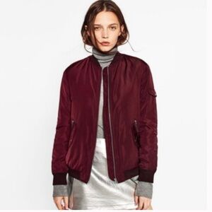Zara bomber jacket
